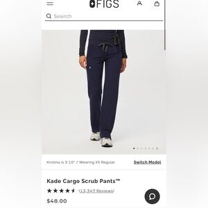 Kade Cargo Scrub Pant